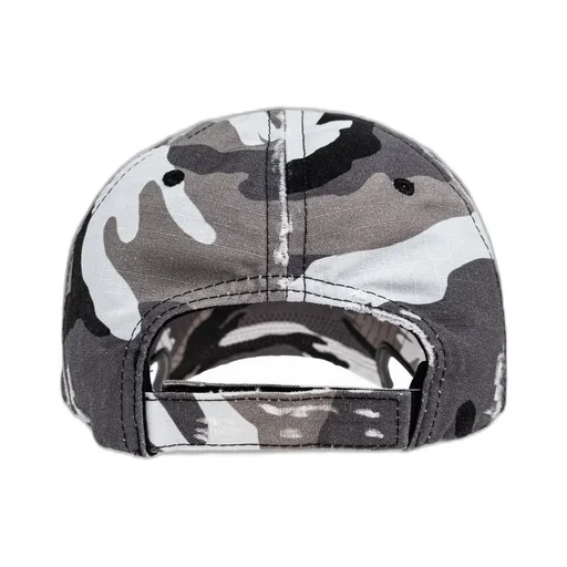 Logo Embroidered Camo Cap