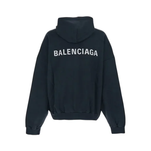 Logo Printed Polo Hoodie