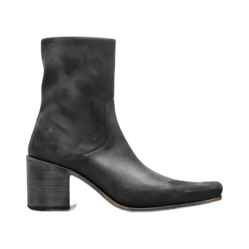 Boogie Square-Toe Ankle Boots