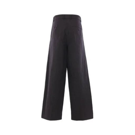 Bb Logo Wide-Leg Trousers