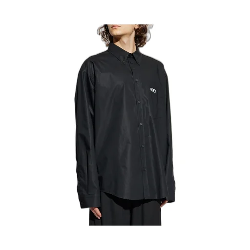 Bb Embroidered Oversized Shirt