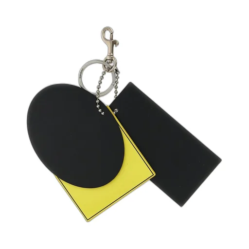3 Tags Charm Keyring
