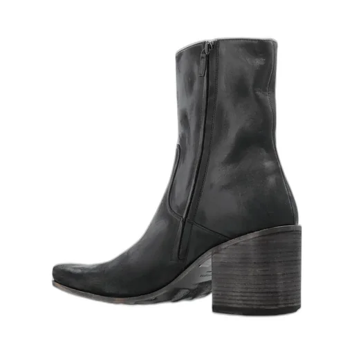 Boogie Square-Toe Ankle Boots