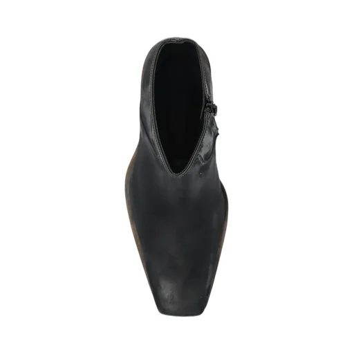 Boogie Square-Toe Ankle Boots