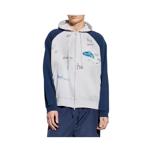 Banana Raglan Oversized Zip-Up Hoodie