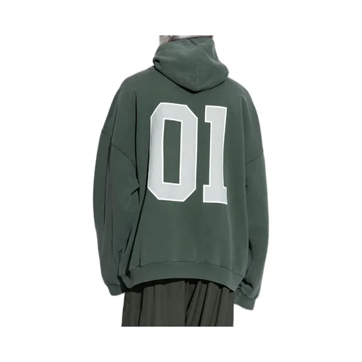 Large Fit Basketball Hoodie