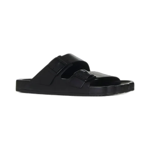 Double Buckled Slippers