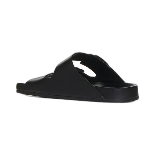 Double Buckled Slippers