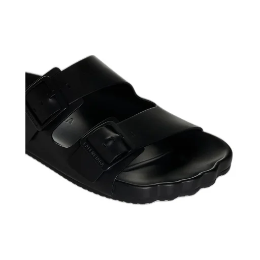 Double Buckled Slippers