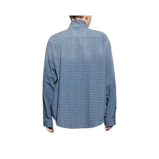 Checkered Long-Sleeve Shirt