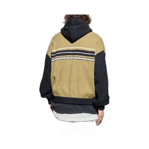 Zip-Up Knitted Hoodie