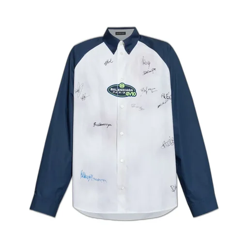 Logo Patch Long-Sleeve Shirt