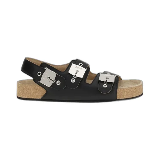 X Scholl Strap Flat Sandals