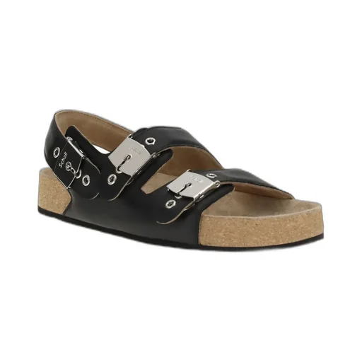 X Scholl Strap Flat Sandals