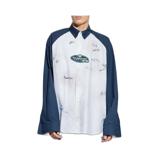 Logo Patch Long-Sleeve Shirt