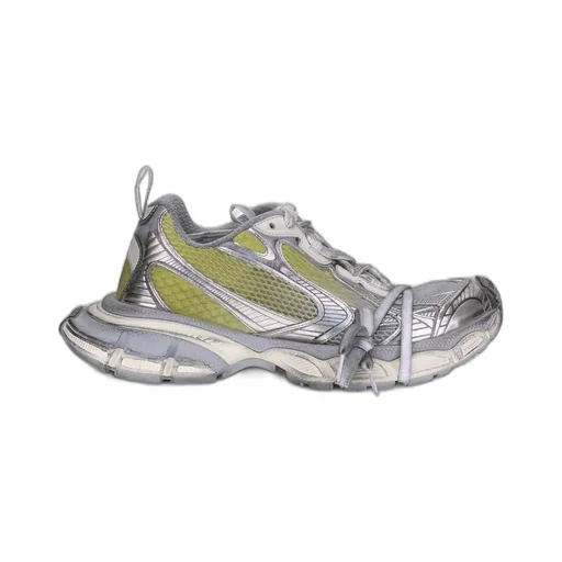 3Xl Panelled Lace-Up Sneakers