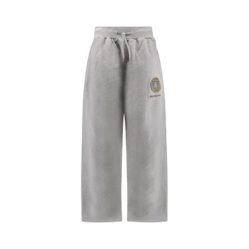 Logo Embroidered Drawstring-Waist Pants