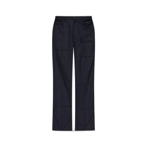 Straight-Leg Tailored Pants