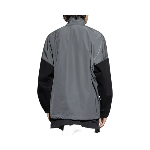 Logo Printed Zipped Jacket