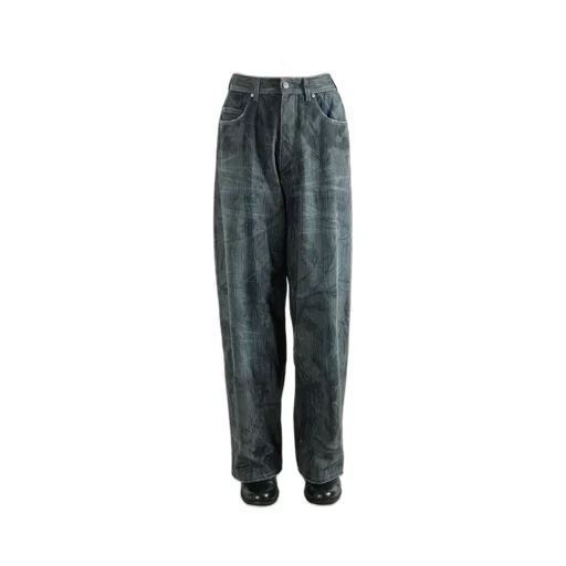Mid-Waisted Baggy Jeans