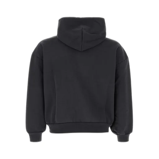 Logo Embroidered Zip-Up Hoodie