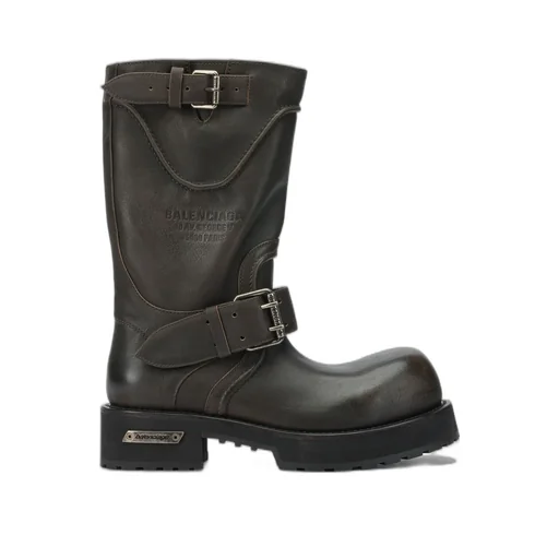 Venom Buckled-Strap Boots