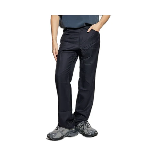 Straight-Leg Tailored Pants