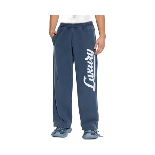 Luxury Script Wide-Leg Sweatpants