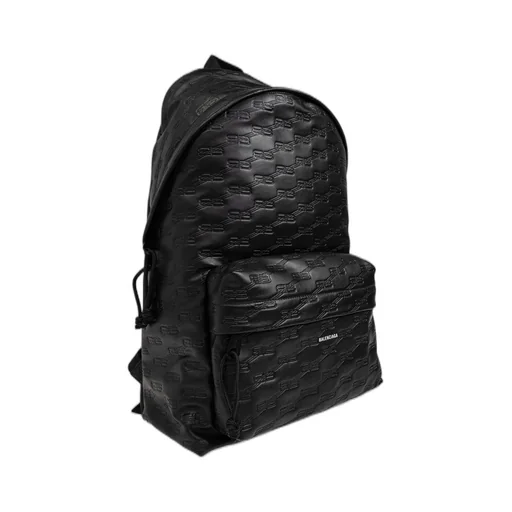 Logo Embossed Backpack