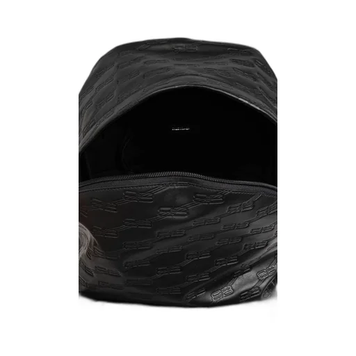 Logo Embossed Backpack
