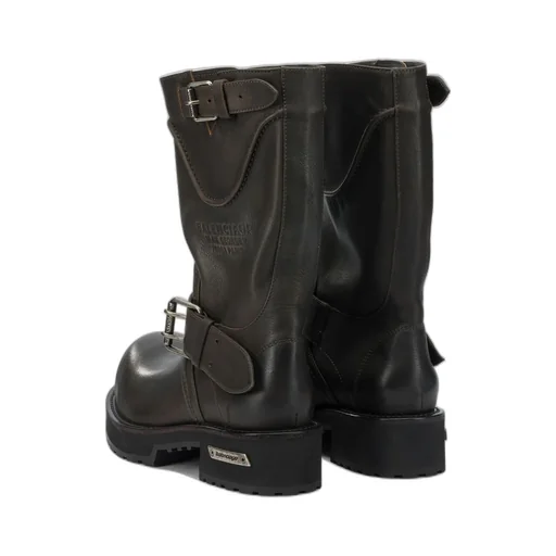 Venom Buckled-Strap Boots