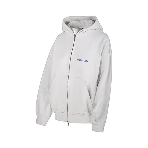 Logo Zipped Hoodie