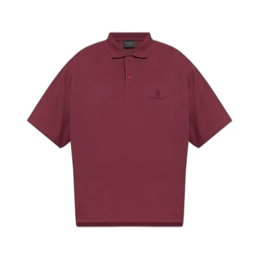 Logo Embroidered Polo Shirt