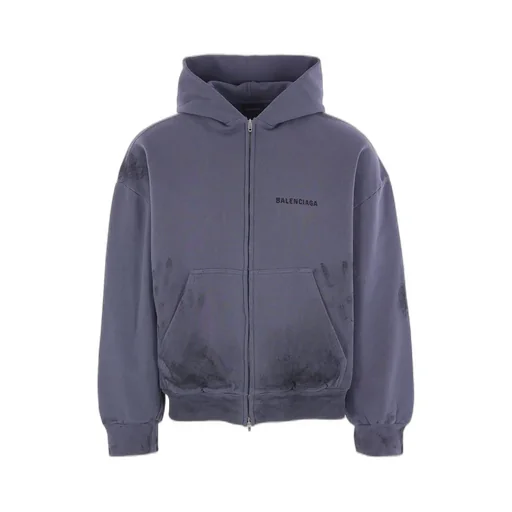 Faded Zipped Hoodie
