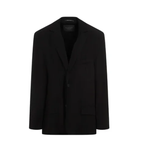 Single-Breasted Tailored Jacket