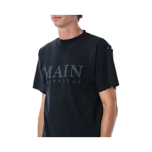 Distressed Crewneck T-Shirt