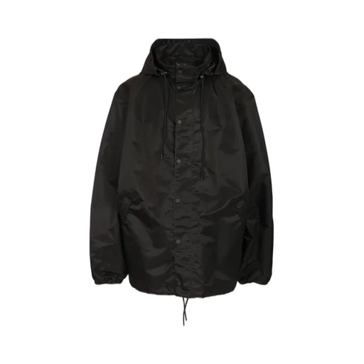Logo-Tape Windbreaker Jacket