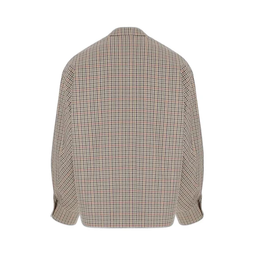 Checked Zipped Shirt