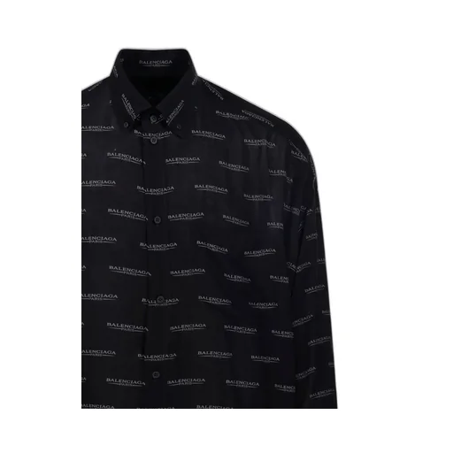 All-Over Logo Long-Sleeve Shirt