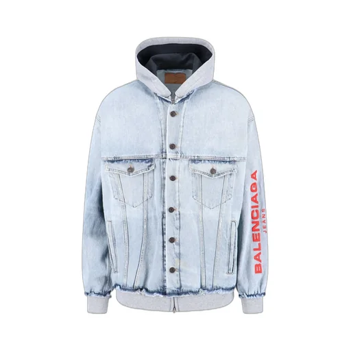 Hooded Denim Jacket