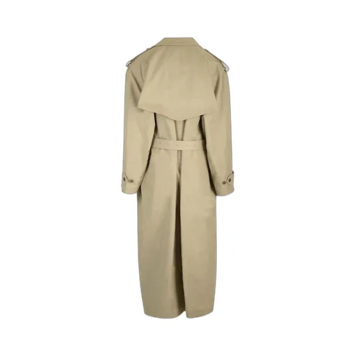 Double-Breasted Belted Coat