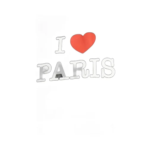 I Love Paris Hoodie
