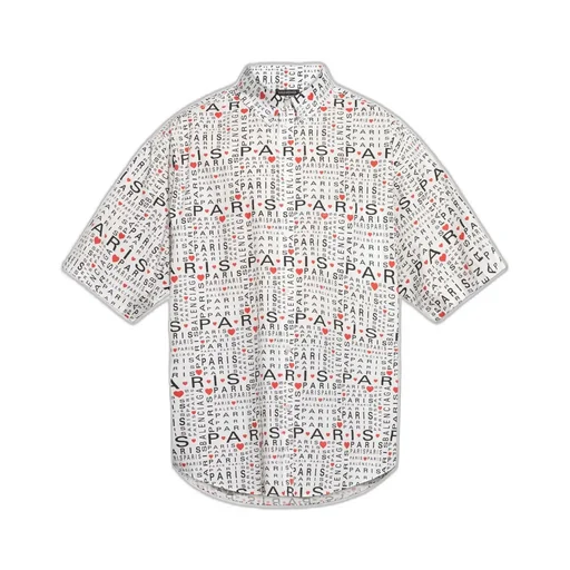 All-Over Printed Short-Sleeve Shirt