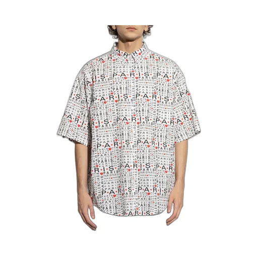 All-Over Printed Short-Sleeve Shirt