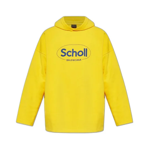 X Scholl Logo Printed Hoodie