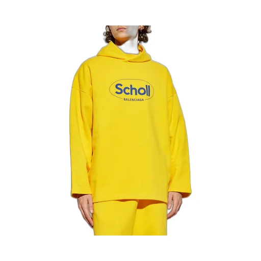 X Scholl Logo Printed Hoodie