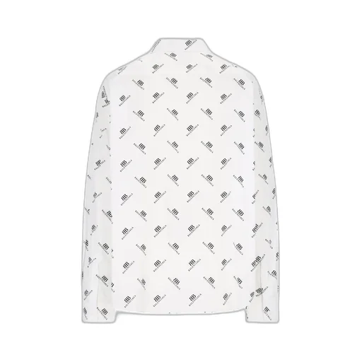 Allover Bb Logo Printed Long-Sleeved Shirt