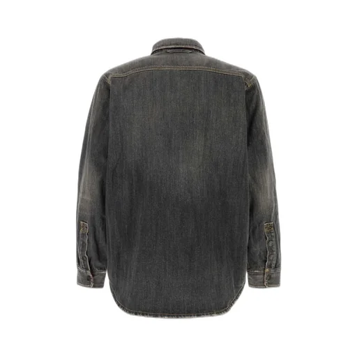 Collared Denim Shirt