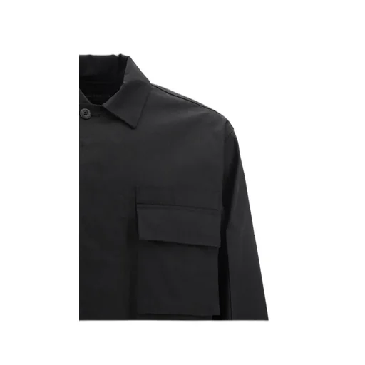 Long-Sleeved Cargo Jacket