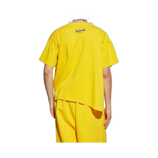 X Scholl Logo Printed Crewneck T-Shirt